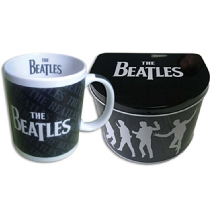 Picture of Beatles Mug: The Beatles Drop T Mug in a Tin
