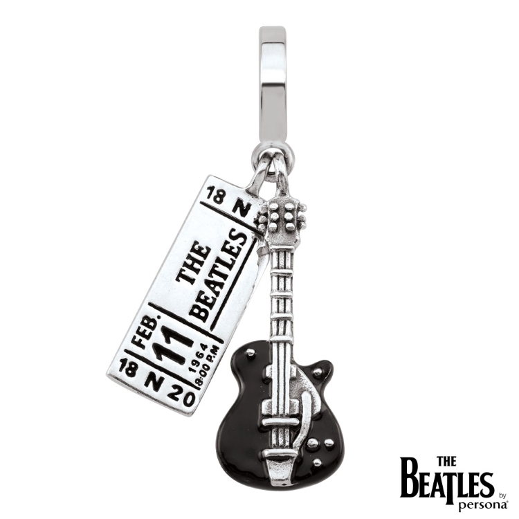 Picture of Beatles Jewelry: Beatles Charms  - 64 Ticket & Guitar