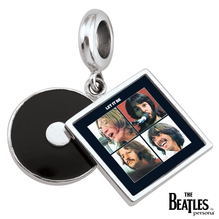 Picture of Beatles Jewelry: Beatles Charms  -  Let  It Be Album Cover Charm
