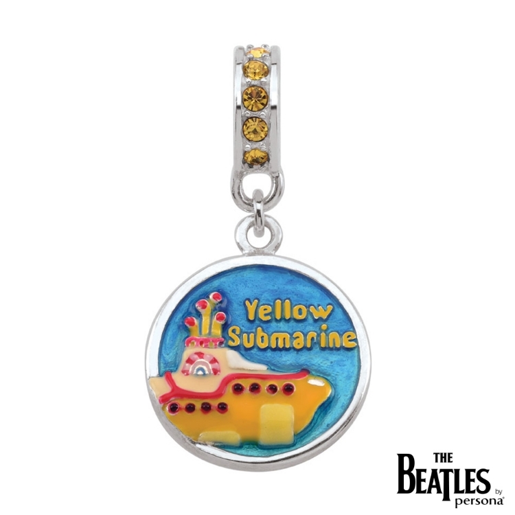 Picture of Beatles Jewelry: Beatles Charms  - We All Live In A Yellow Submarine Charm