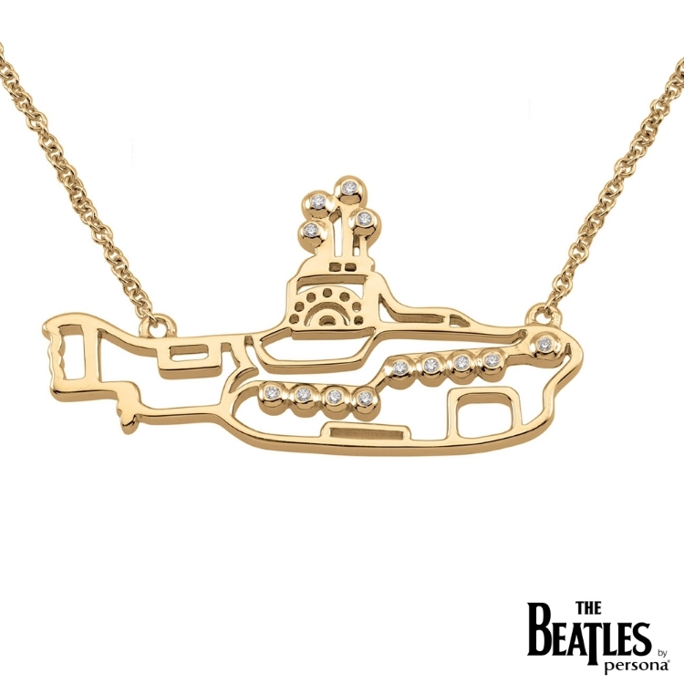 Picture of Beatles Jewelry: Beatles Necklace - Yellow Submarine