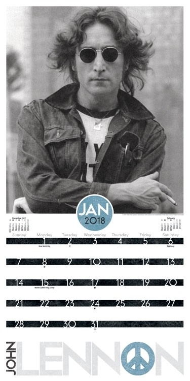 Picture of Beatles Calendar: John Lennon 2018