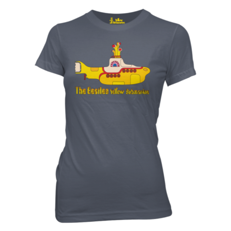 Picture of Beatles Jr's T-Shirt: Yellow Submarine Charcoal