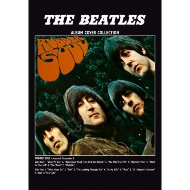 Picture of Beatles Postcard Card: The Beatles "Rubber Soul" (Standard)