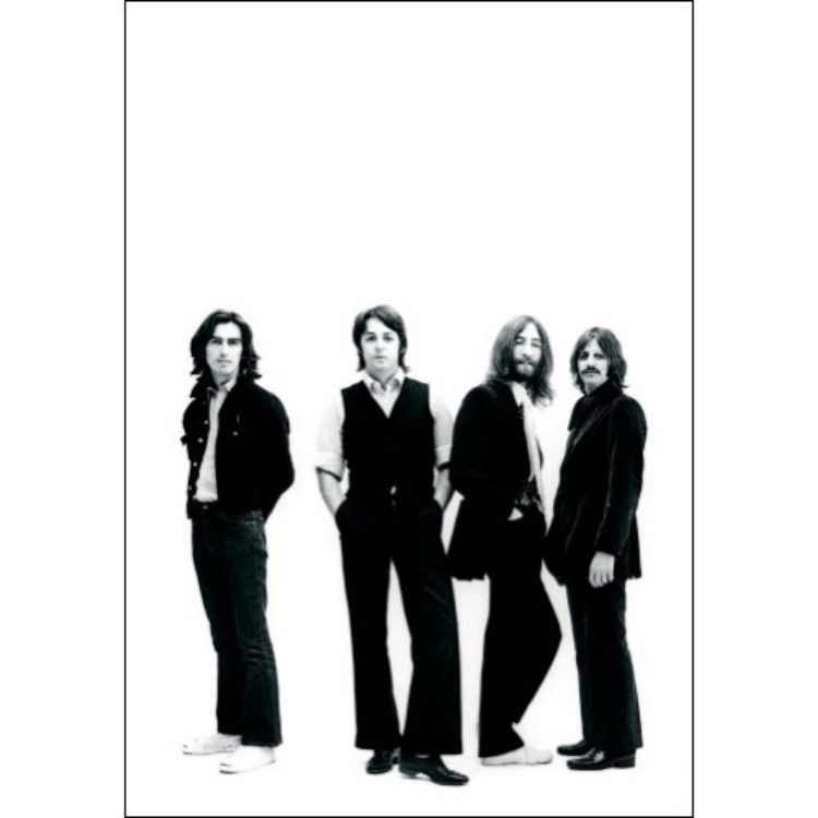 Picture of Beatles Postcard Card: The Beatles "1969 Portrait" (Standard)