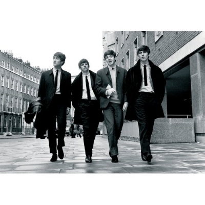 Show details for Beatles Postcard Card: The Beatles "Walking in London" (Standard) Picture of Beatles Postcard Card: The Beatles "Walking in London" (Standard)