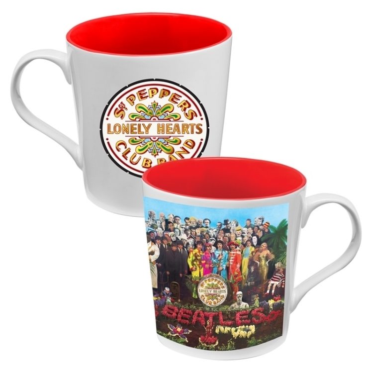 Picture of Beatles Mugs: The Beatles Sgt Pepper 12 oz. Ceramic Mug