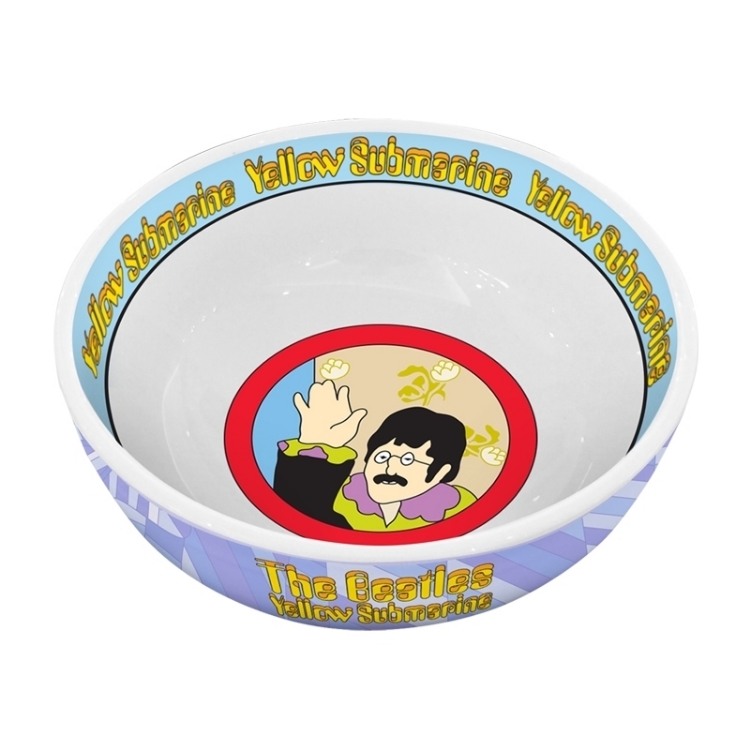 Picture of Beatles Bowl: Yellow Submarine 4 pc. 6 in. Ceramic Bowl Set