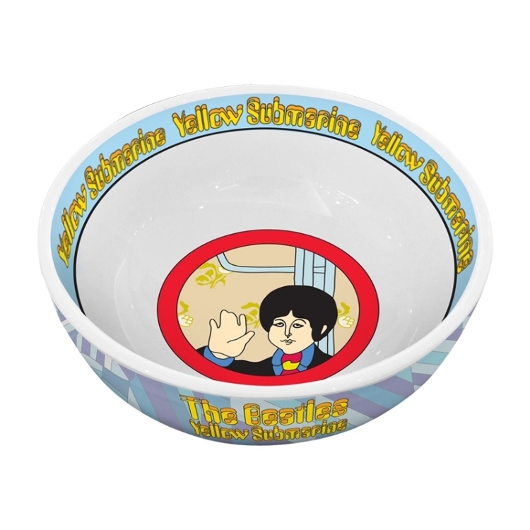 Picture of Beatles Bowl: Yellow Submarine 4 pc. 6 in. Ceramic Bowl Set