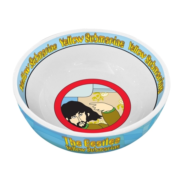 Picture of Beatles Bowl: Yellow Submarine 4 pc. 6 in. Ceramic Bowl Set