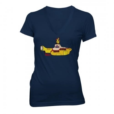 Show details for Beatles Jr's T-Shirt: Yellow Submarine V Neck Picture of Beatles Jr's T-Shirt: Yellow Submarine V Neck
