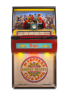 Show details for Beatles Jukebox: Sgt. Pepper's Vinyl 45 Jukebox Picture of Beatles Jukebox: Sgt. Pepper's Vinyl 45 Jukebox
