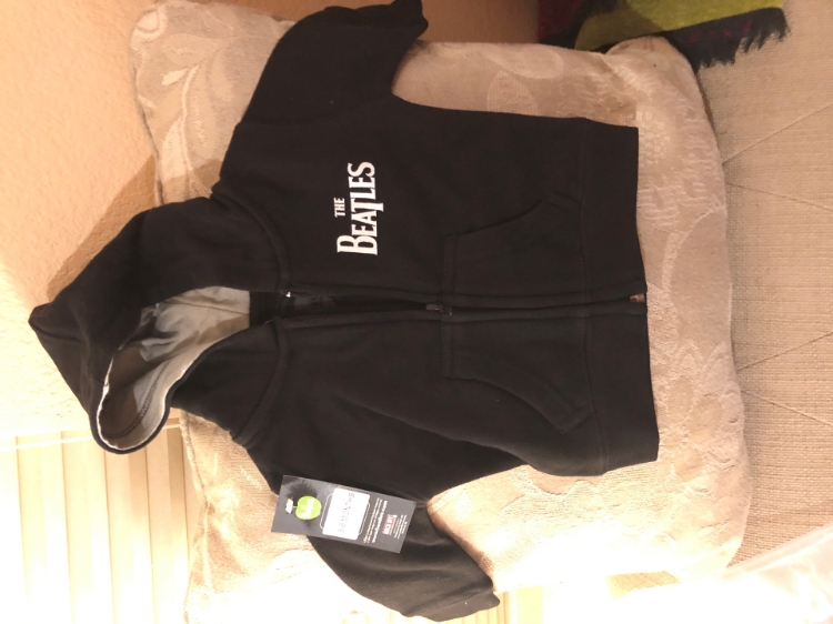 Picture of Beatles Hoodie: The Beatles Drop T Hoodie Baby - Youth
