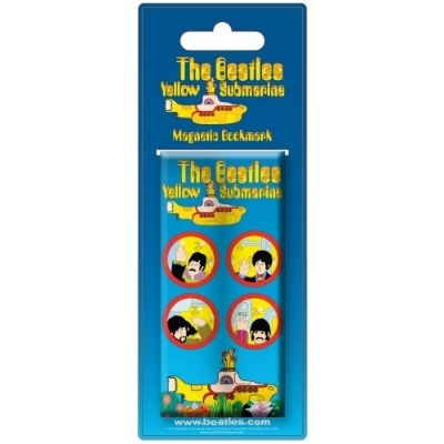 Show details for Beatles Bookmark: Magnetic Bookmark Yellow Submarine Portholes Picture of Beatles Bookmark: Magnetic Bookmark Yellow Submarine Portholes