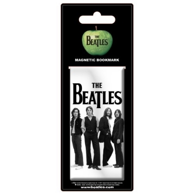 Show details for Beatles Bookmark: Magnetic Bookmark White Iconic Image Picture of Beatles Bookmark: Magnetic Bookmark White Iconic Image
