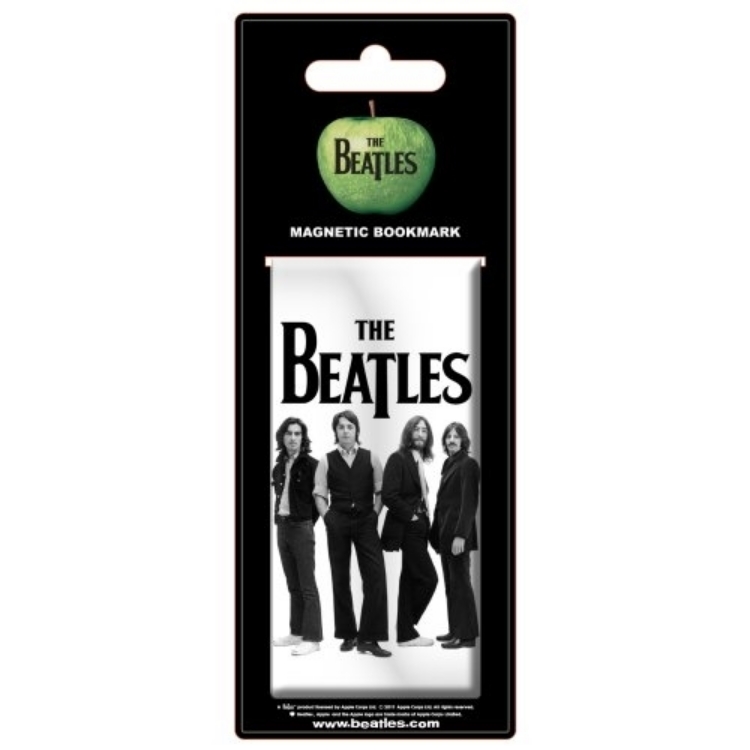 Picture of Beatles Bookmark: Magnetic Bookmark White Iconic Image