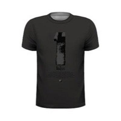 Show details for Beatles Adult T-Shirt: Beatles Number One Album cover in Black Picture of Beatles Adult T-Shirt: Beatles Number One Album cover in Black