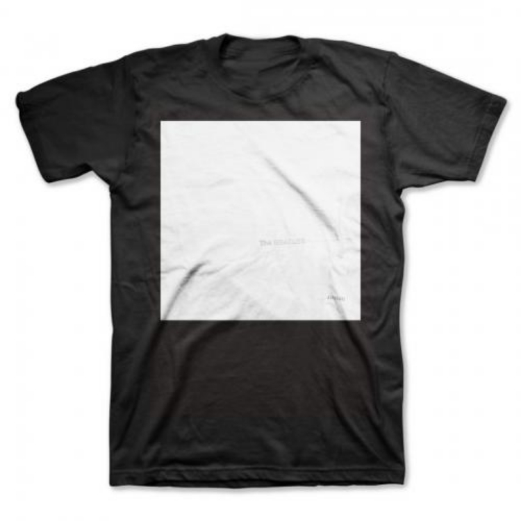Picture of Beatles Adult T-Shirt: Beatles Album Cover "The White Album"