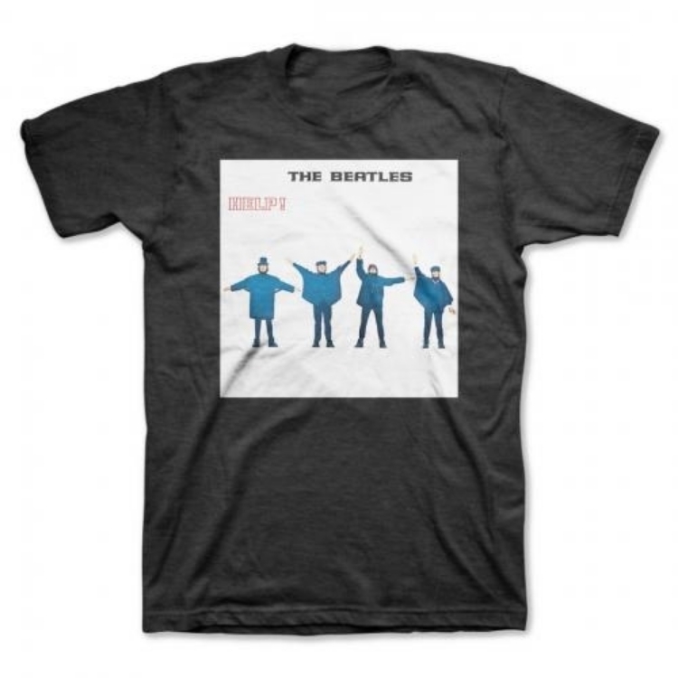 Picture of Beatles Adult T-Shirt: Beatles Album Cover "HELP"