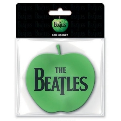 Show details for Beatles Rubber Car Magnet:  Apple Picture of Beatles Rubber Car Magnet:  Apple