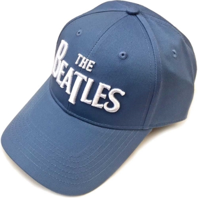 Show details for Beatles Cap: The Beatles Drop T Logo  (Denim Blue) Picture of Beatles Cap: The Beatles Drop T Logo  (Denim Blue)