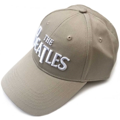 Show details for Beatles Cap: The Beatles Drop T Logo  (Sand) Picture of Beatles Cap: The Beatles Drop T Logo  (Sand)