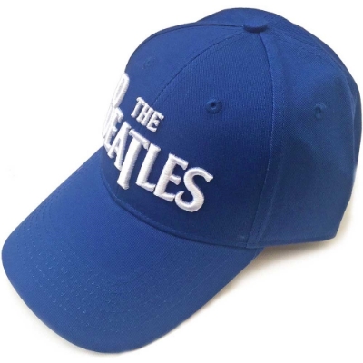 Show details for Beatles Cap: The Beatles Drop T Logo  (Mid Blue) Picture of Beatles Cap: The Beatles Drop T Logo  (Mid Blue)