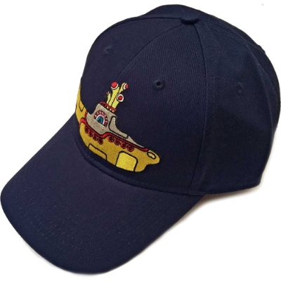 Show details for Beatles Cap: Baseball Style Yellow Submarine (Navy Blue) Picture of Beatles Cap: Baseball Style Yellow Submarine (Navy Blue)
