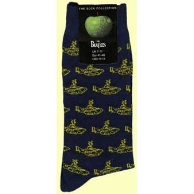 Show details for Beatles Socks: Men's Yellow Submarine (Blue) Picture of Beatles Socks: Men's Yellow Submarine (Blue)
