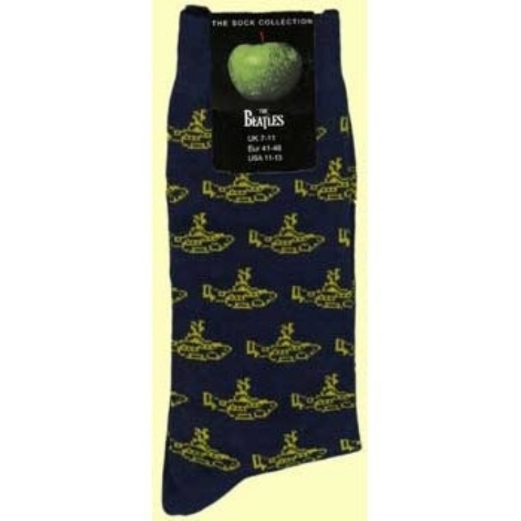 Picture of Beatles Socks: Men's Yellow Submarine (Blue)