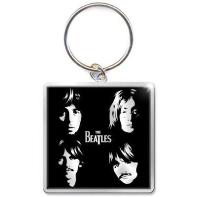 Show details for Beatles Keychain:  Illustrated Faces Picture of Beatles Keychain:  Illustrated Faces