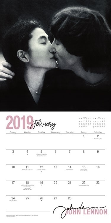 Picture of Beatles Calendar: John Lennon 2019