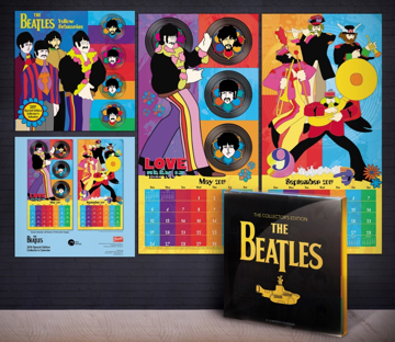 Picture of Beatles Calendar: 2019 Collector's Edition Yellow Submarine