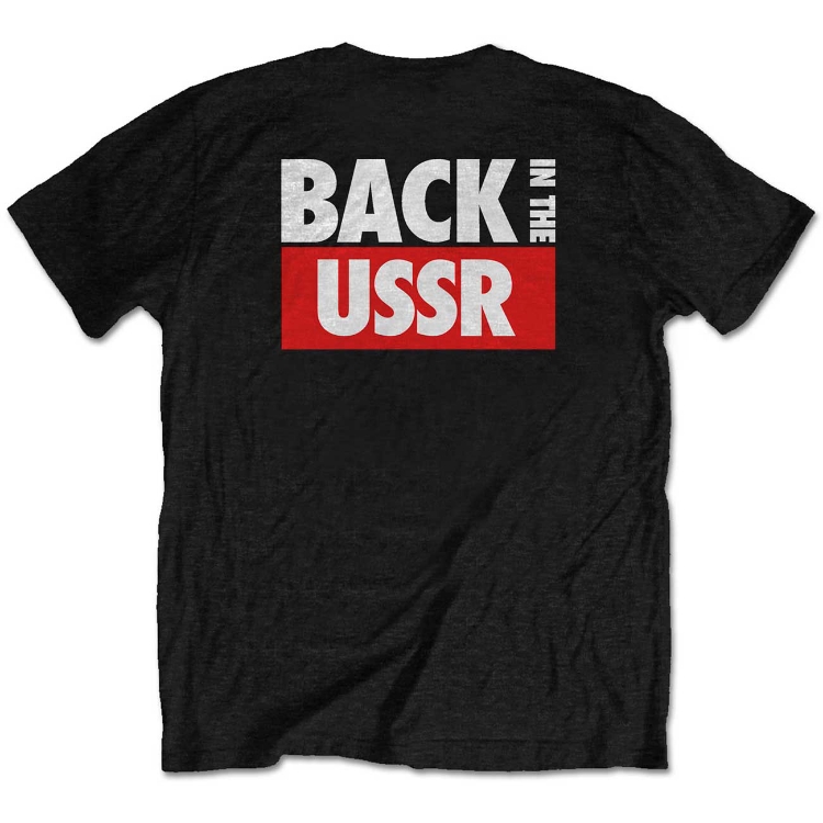 Picture of Beatles Adult T-Shirt: White Album Back in the USSR