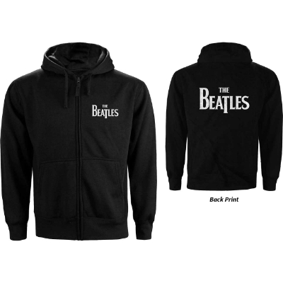Show details for Beatles Hoodie: Unisex Zipped Drop T Logo Picture of Beatles Hoodie: Unisex Zipped Drop T Logo