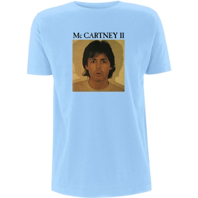 Show details for Beatles Adult T-Shirt: Paul McCartney "McCartney II" Picture of Beatles Adult T-Shirt: Paul McCartney "McCartney II"