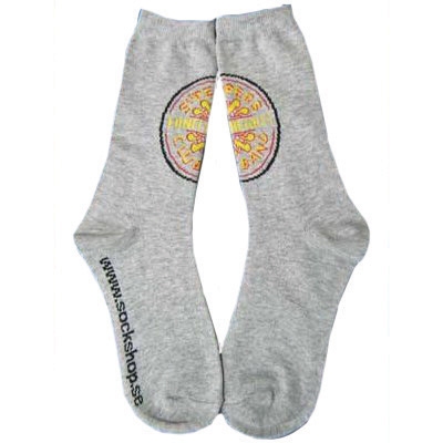 Show details for Beatles Socks: Men's Sgt. Pepper (Grey) Picture of Beatles Socks: Men's Sgt. Pepper (Grey)