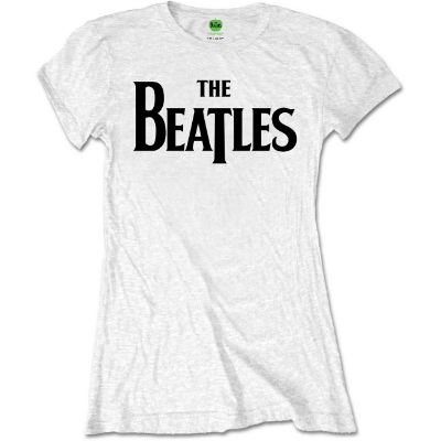 Show details for Beatles Jr's T-Shirt: Drop T Logo White Picture of Beatles Jr's T-Shirt: Drop T Logo White