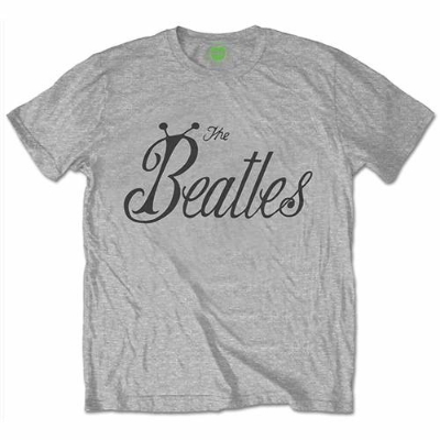 Show details for Beatles Adult T-Shirt: Beatles Bug Logo Grey Picture of Beatles Adult T-Shirt: Beatles Bug Logo Grey
