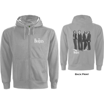 beatles zip up hoodie
