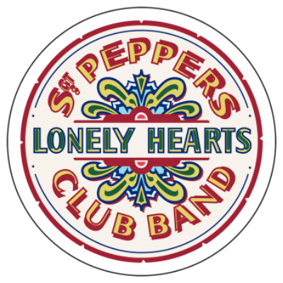 Show details for Beatles Sticker:  Sgt. Pepper Sticker Picture of Beatles Sticker:  Sgt. Pepper Sticker