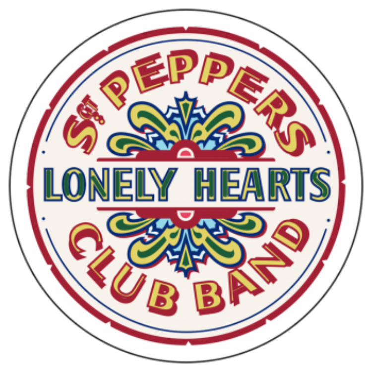 Picture of Beatles Sticker:  Sgt. Pepper Sticker