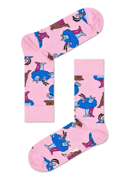 Picture of Beatles Socks: Happy Socks Men's Chief Blue Meanie's