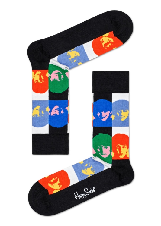 Picture of Beatles Socks: Happy Socks Women's Hard Day's Night Socks