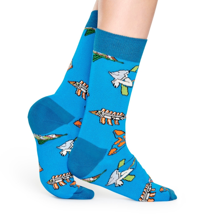 Picture of Beatles Socks: Happy Socks Women's Fish & Whales Socks