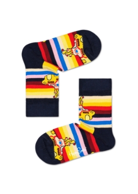 Show details for Beatles Socks: Happy Socks Kid's Yellow Submarine Stripe Socks Picture of Beatles Socks: Happy Socks Kid's Yellow Submarine Stripe Socks