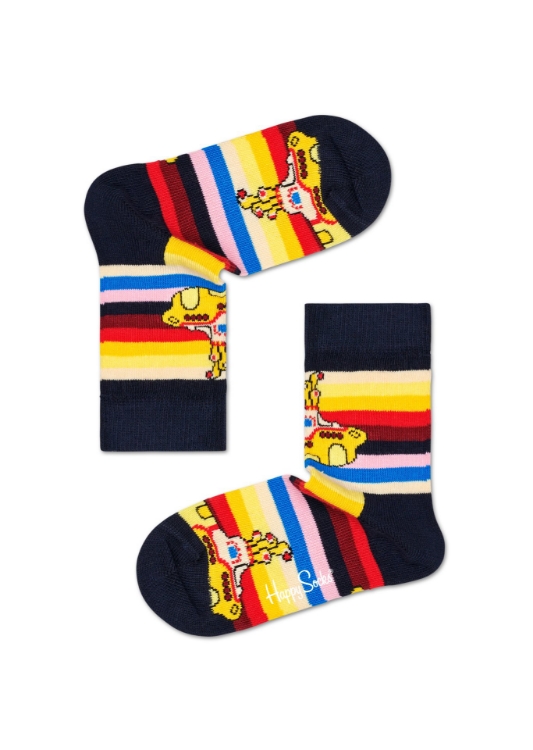 Picture of Beatles Socks: Happy Socks Kid's Box Set 4 Pairs of Socks