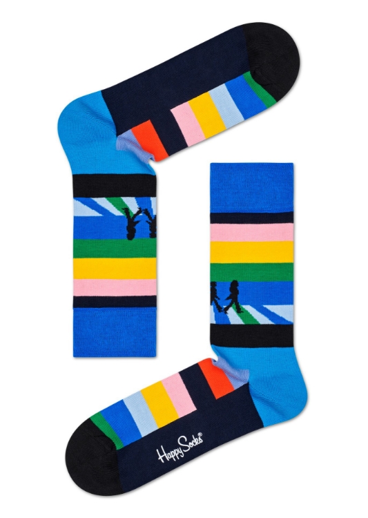 Picture of Beatles Socks: Happy Socks Kid's Box Set 4 Pairs of Socks