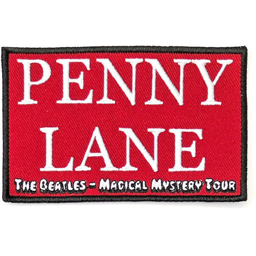 The Beatles Patch Lucy In The Sky Sgt Pepper Official Blue embroidered Iron on