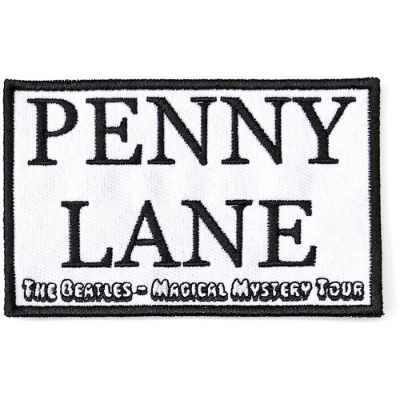 Show details for Beatles Patches: Penny Lane White - MMT Picture of Beatles Patches: Penny Lane White - MMT